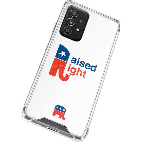 Raised Right Galaxy A72 5G Clear Case